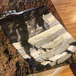 Blue Pacific cashmere/silk scarf